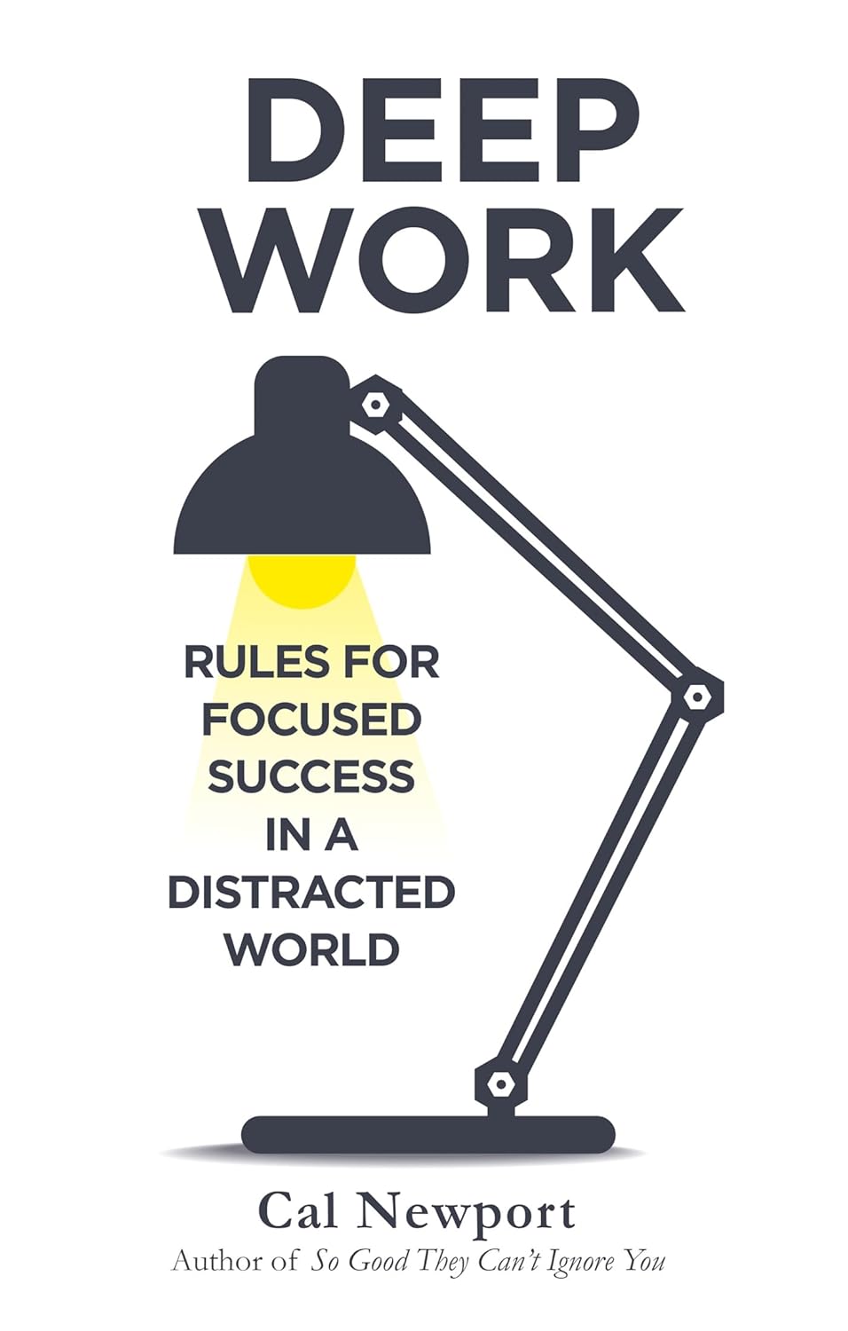 DEEP WORK: RULES FOR FOCUSED SUCCESS IN A DISTRACTED WORLD - CAL NEWPORT
