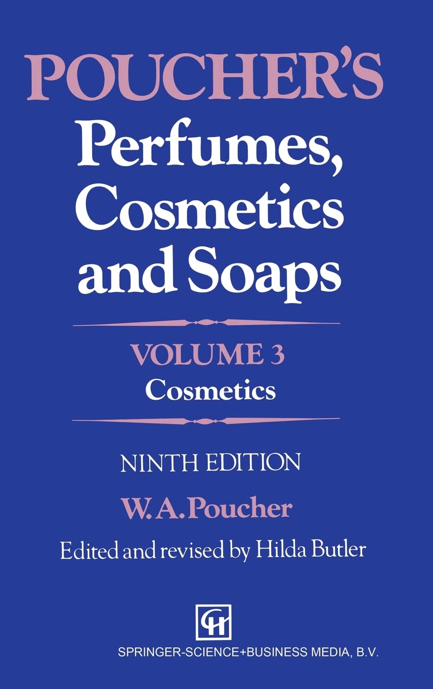 POUCHERS PERFUMES COSMETICS AND SOAPS VOLUME 3 COSMETICS 9TH/1993 - HILDA BUTLER