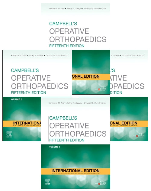 CAMPBELL'S OPERATIVE ORTHOPEDICS (4 VOLS) 15TH/2026 - Frederick M. Azar, Jeffrey Sawyer, Thomas Throckmorton
