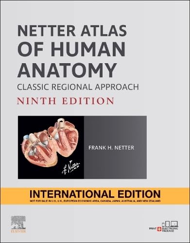 NETTERS ATLAS OF HUMAN ANATOMY CLASSIC REGIONAL APPROACH 9TH/2026- FRANK NETTER