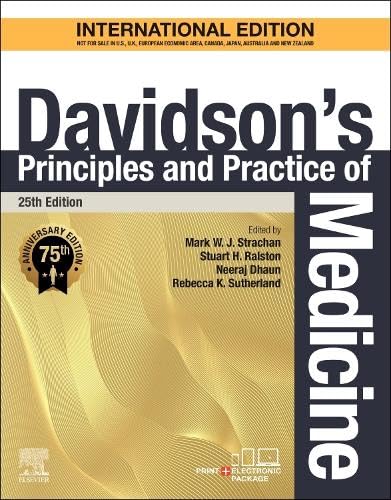 DAVIDSON PRINCIPLE AND PRACTICE OF MEDICINE 25TH/2026- MARK STRACHAN