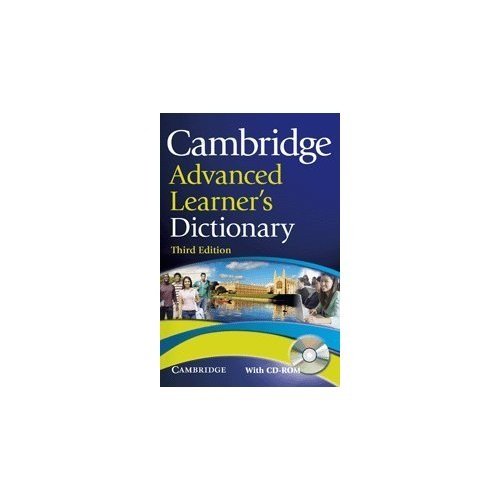 CAMBRIDGE ADVANCED LEARNERS DICTIONARY 3RD/1995-CAMBRIDGE