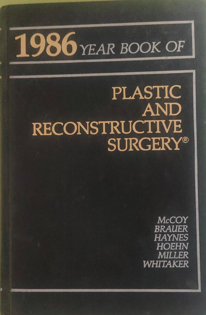YEAR BOOK OF PLASTIC AND RECONSTRUCTIVE SURGERY 1986 - MCCOY