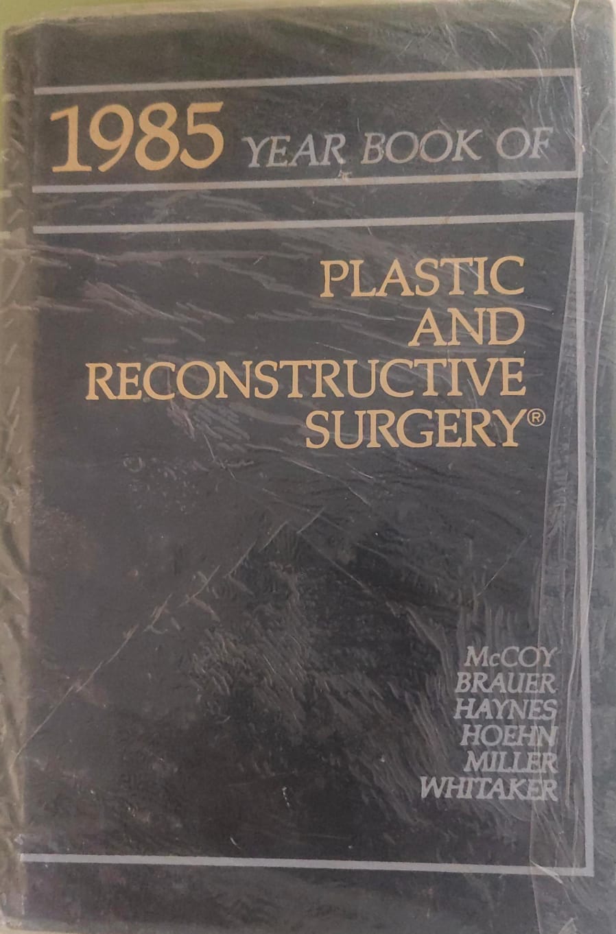 YEARBOOK OF PLASTIC SURGERY 1985 - MCCOY