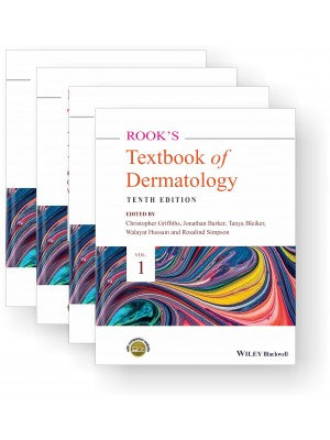 Rook's Textbook of Dermatology 10th/2024 (4 Vol. Set)