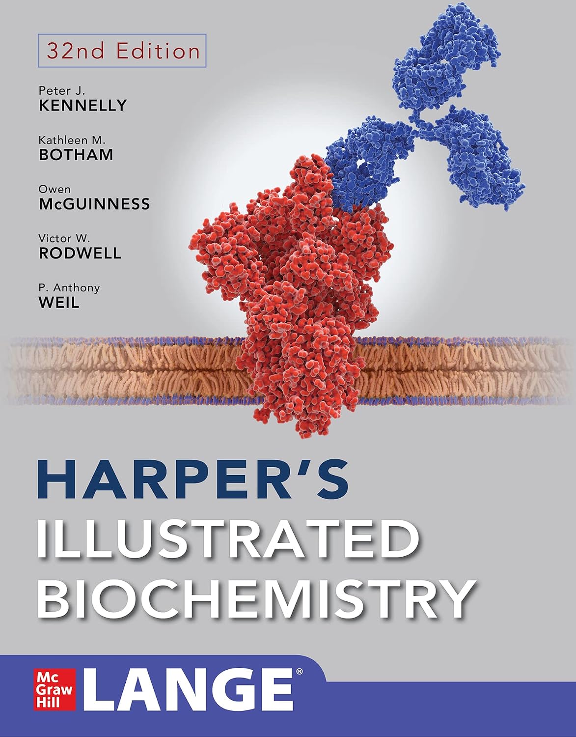 HARPERS ILLUSTRATED BIOCHEMISTRY 32TH/2023  - PETER KENNELLY