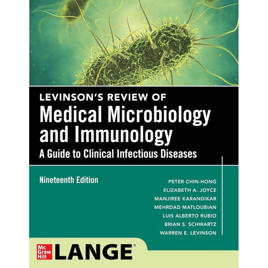 LEVINSONS REVIEW OF MEDICAL MICROBIOLOGY AND IMMUNOLOGY 19TH/2026 - PETECR CHIN HONG