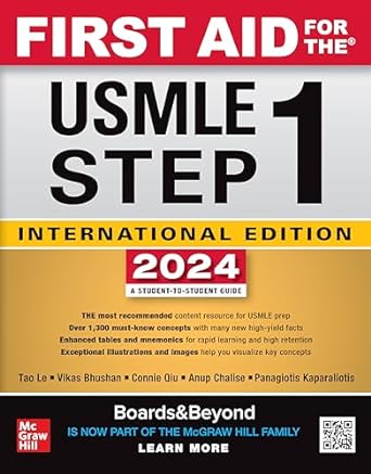 First Aid for the USMLE Step 1 34th IE/2024