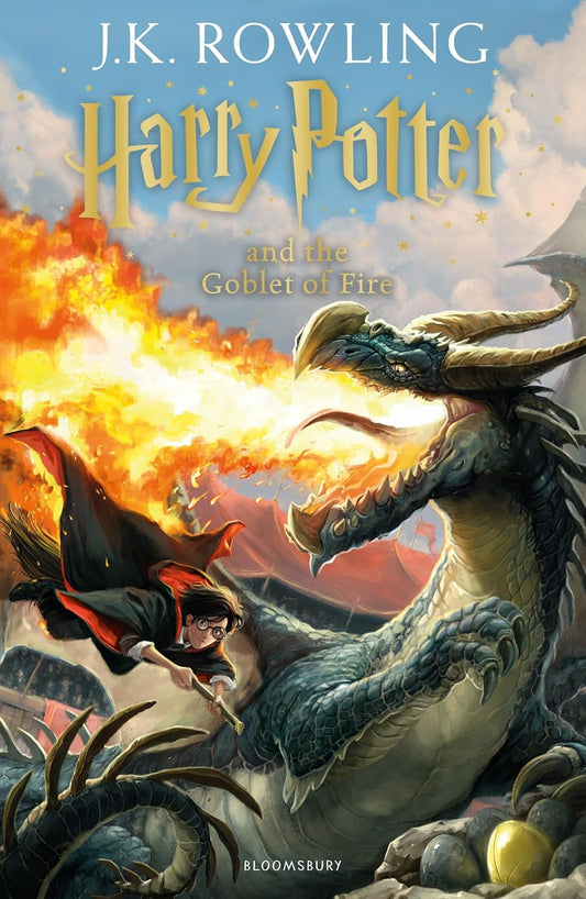 HARRY POTTER AND THE GOBLET OF FIRE - NEW JACKET - J.K. ROWLING