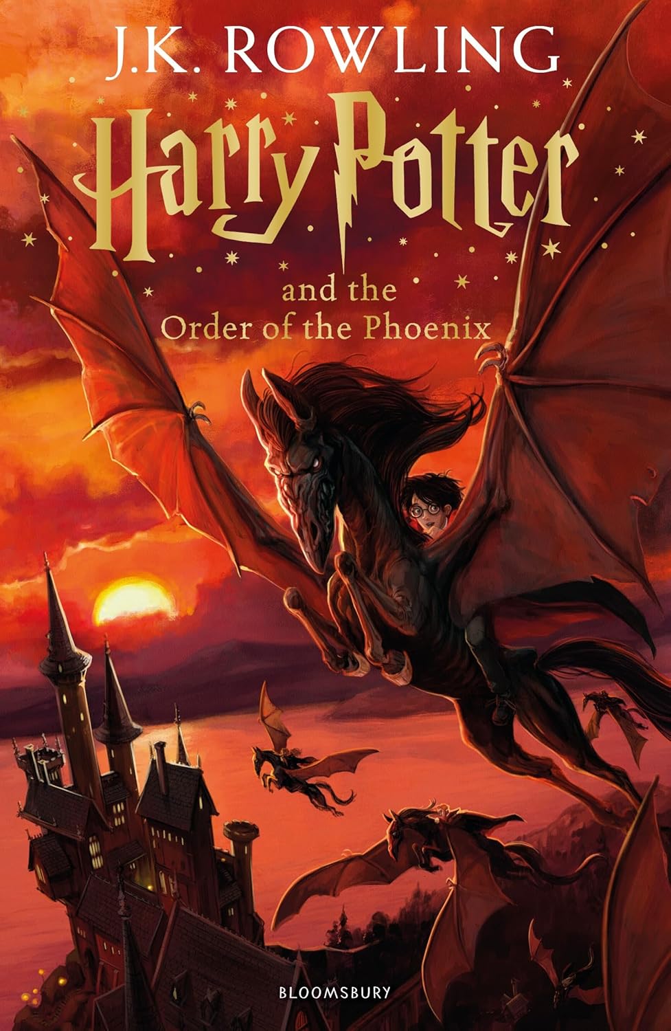 HARRY POTTER AND THE ORDER OF THE PHOENIX - NEW JACKET - J.K. ROWLING