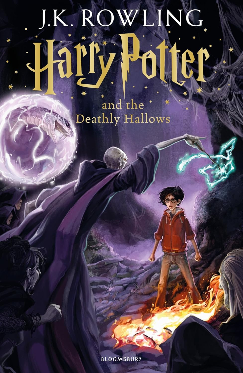 HARRY POTTER AND THE DEATHLY HALLOWS - NEW JACKET - J.K. ROWLING