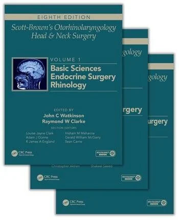 Scott-Brown's Otorhinolaryngology,Head and Neck Surgery 8th/2019(3 Vols)