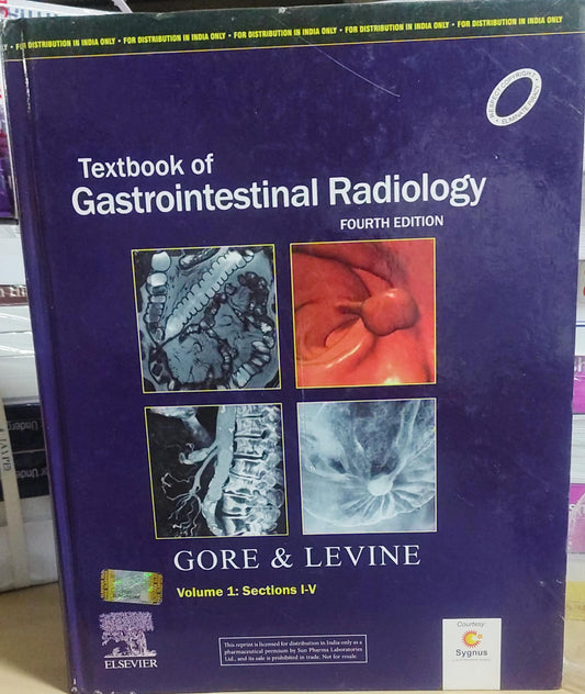 TEXTBOOK OF GASTROINTESTINAL RADIOLOGY VOLUME:1 4TH/2014 - GORE