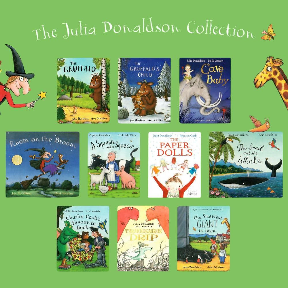 JULIA DONALDSON 10 ZIPLOCK PACK 2015 - JULIA DONALDSON