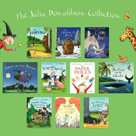 JULIA DONALDSON 10 ZIPLOCK PACK 2015 - JULIA DONALDSON