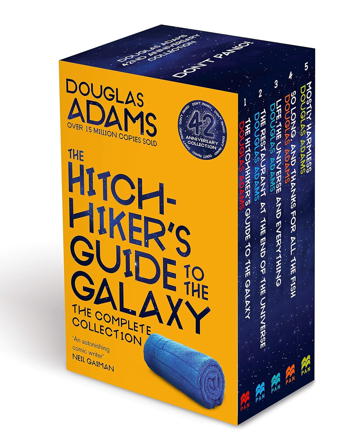 THE COMPLETE HITCHHIKERS GUIDE TO THE GALAXY BOXSET - DOUGLAS ADAMS