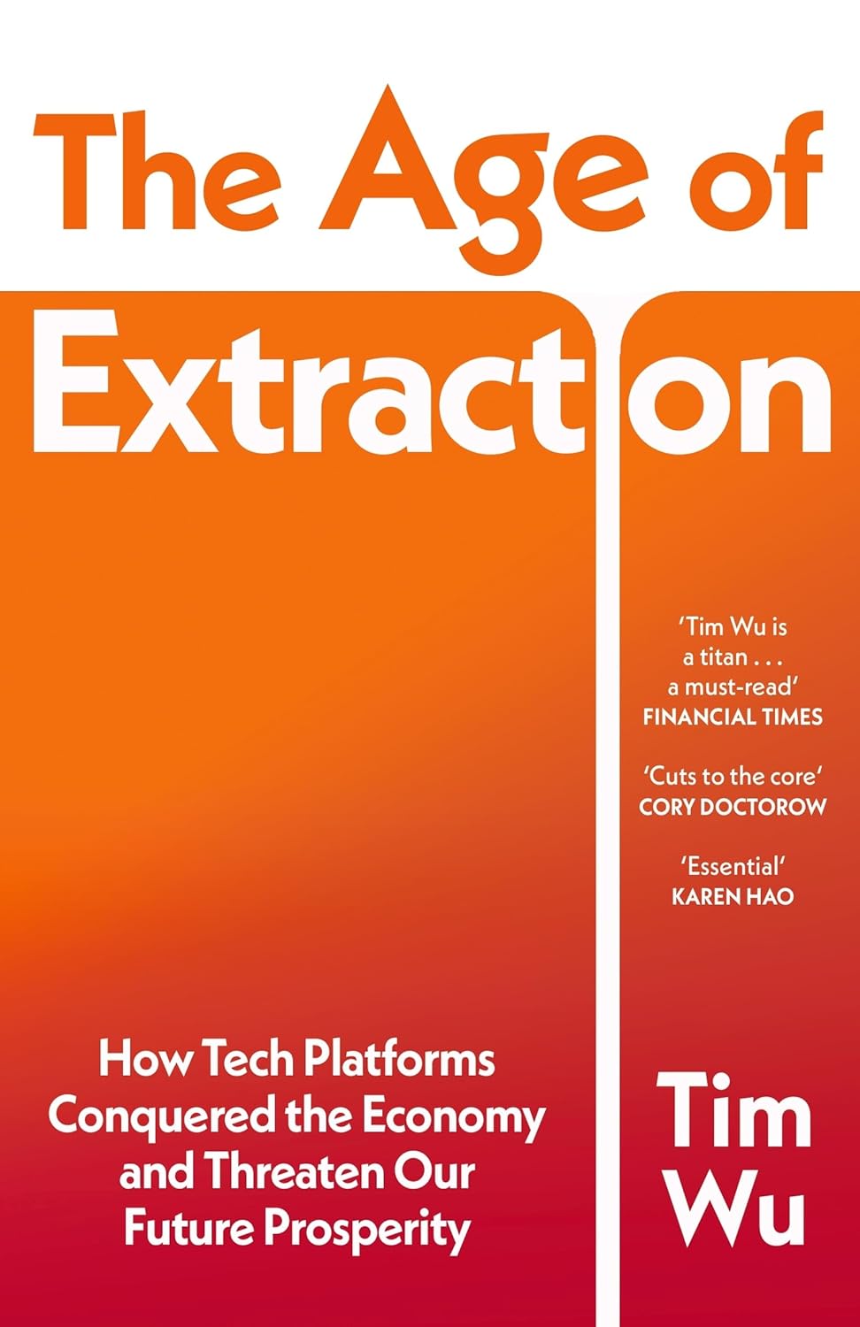 THE AGE OF EXTRACTION - WU TIM