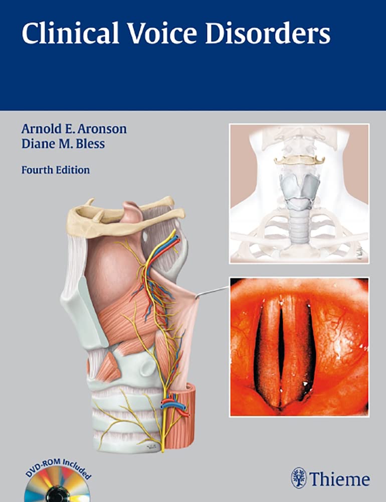 CLINICAL VOICE DISORDERS 4TH/2009 - ARNOLDS E ARONSON