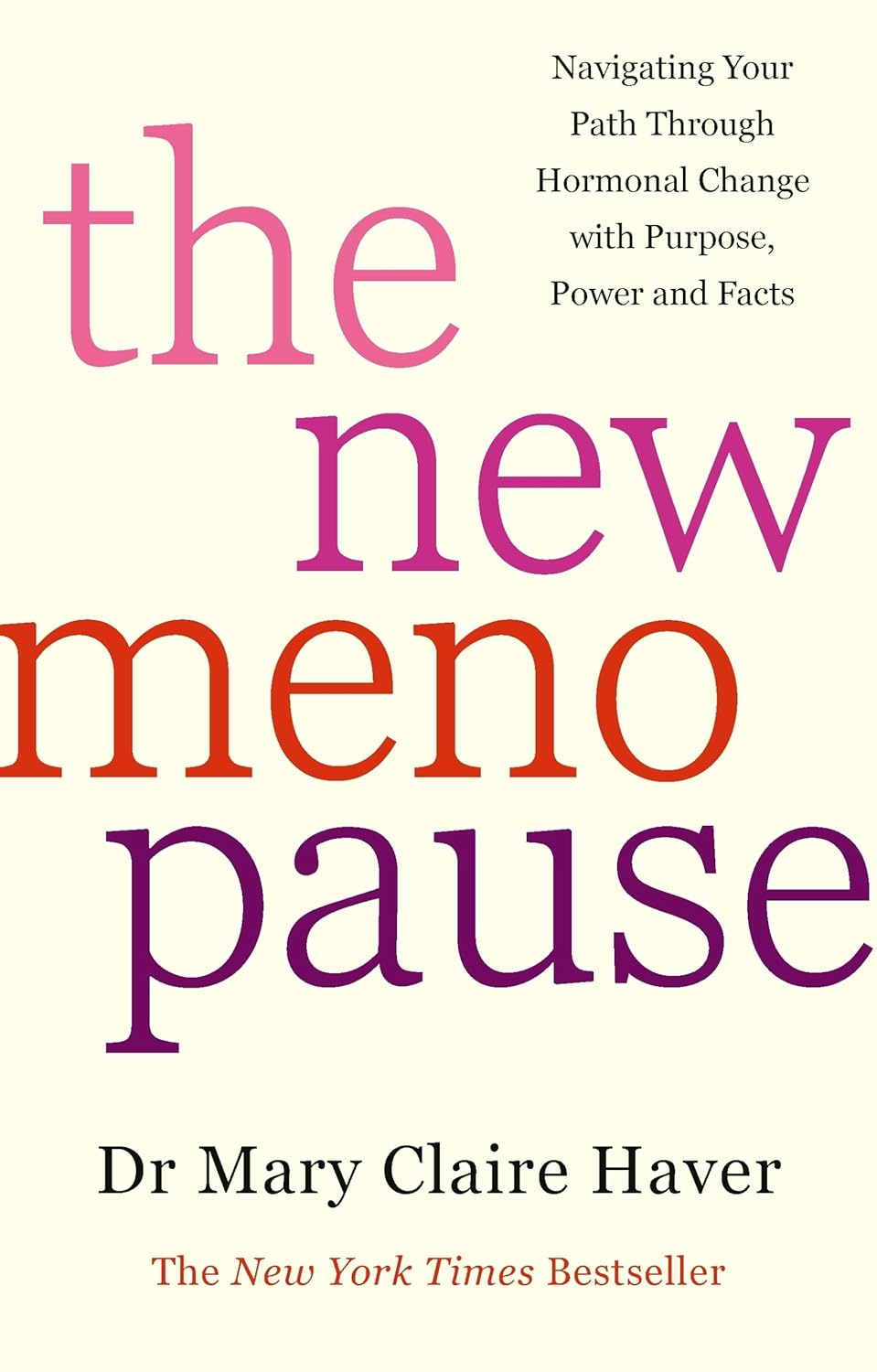 THE NEW MENOPAUSE - MARY CLAIRE  HAVER