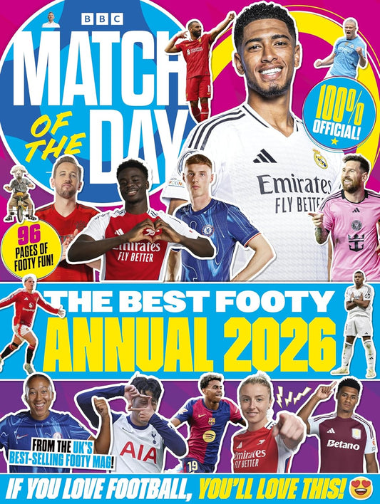 MATCH OF THE DAY ANNUAL 2026 - MATCH OF THE DAY MAGAZINE