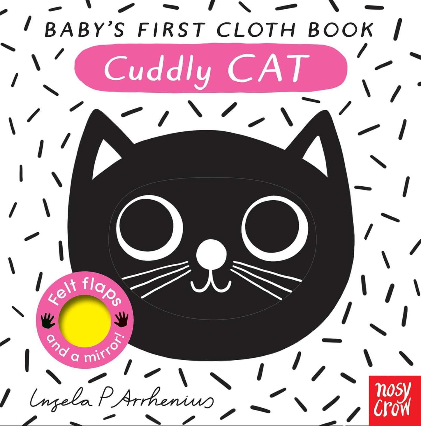 BABYS FIRST CLOTH BOOK -  CUDDLY CAT