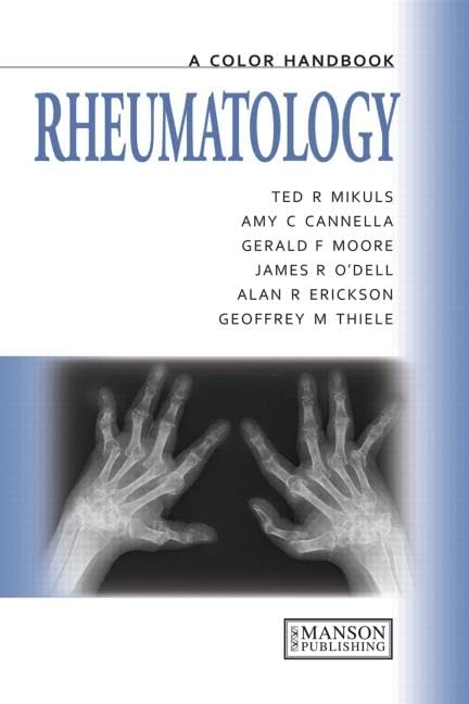 A COLOR HANDBOOK RHEUMATOLOGY 1ST/2017 - TED MIKULS