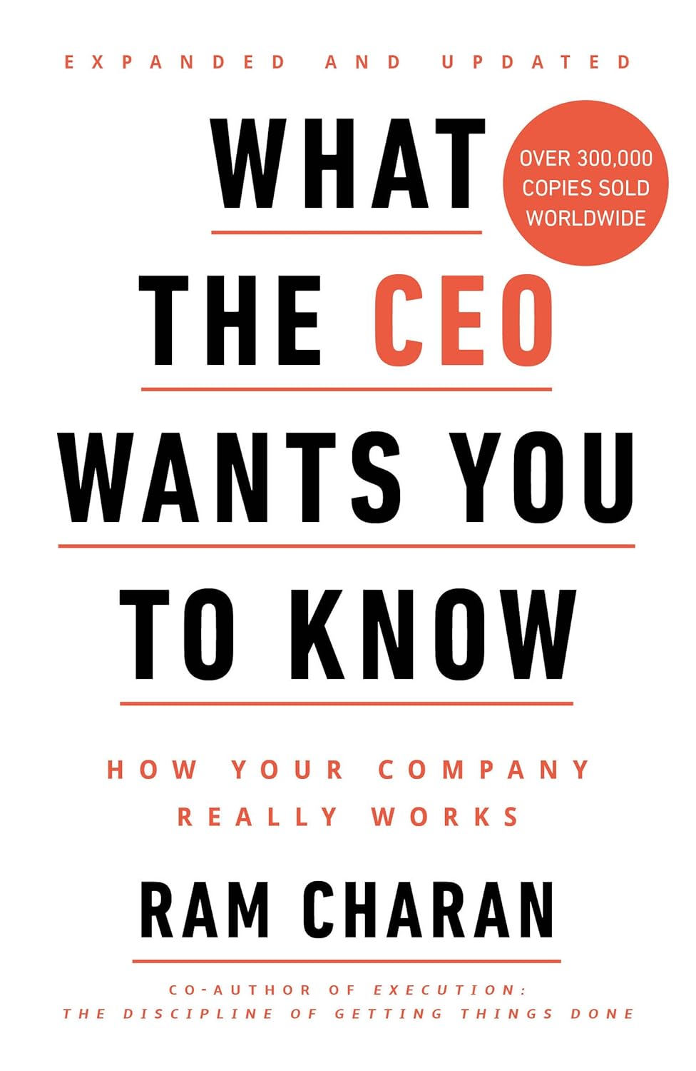 What the CEO Wants You to Know (Lead Title) - Charan, Ram