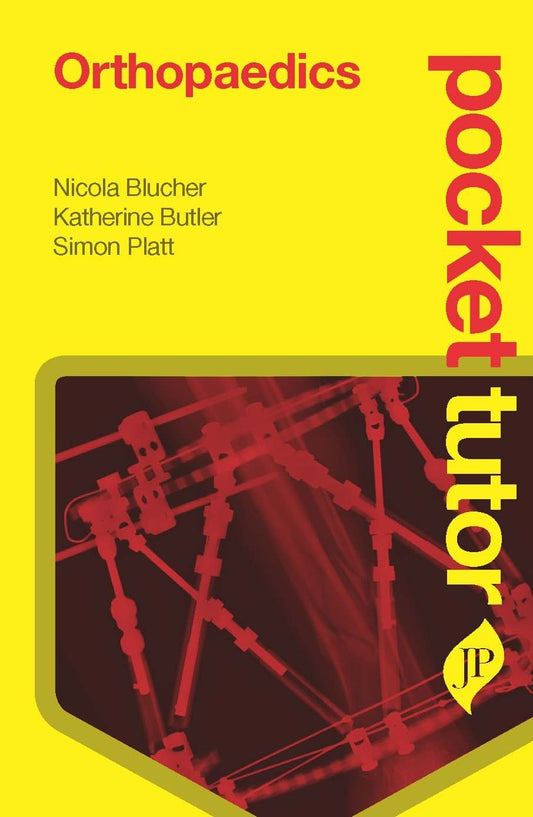 ORTHOPAEDICS POCKET TUTOR 1ST/2017 - BLUCHER NICOLA