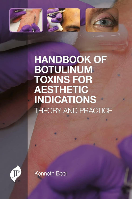 HANDBOOK OF BOTULINUM TOXINS FOR AESTHETIC INDICATIONS THEORY AND PRACTICE 1ST/2016 - KENNETH R BEER