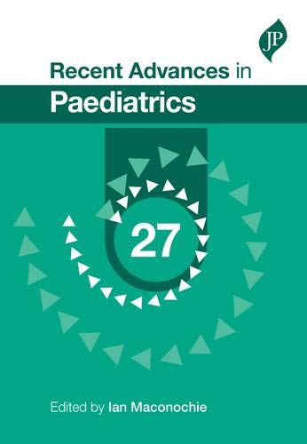 RECENT ADVANCES IN PAEDIATRICS-27 1ST/2016 - LAN MACONOCHIE