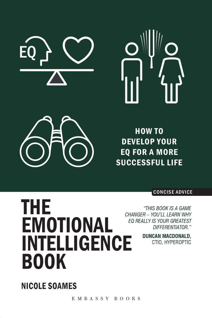 THE EMOTIONAL INTELLIGENCE BOOK-HOW TO DEVELOP YOUR EQ FOR MORE SUCCESSFUL LIFE - NICOLE SOAMES