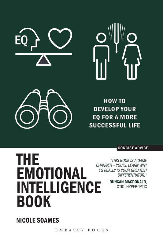 THE EMOTIONAL INTELLIGENCE BOOK-HOW TO DEVELOP YOUR EQ FOR MORE SUCCESSFUL LIFE - NICOLE SOAMES