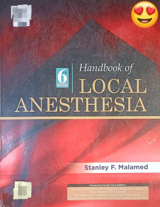 HANDBOOK OF LOCAL ANESTHESIA 6TH/2013 - MALAMED