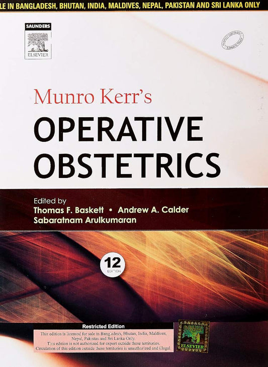 MUNRO KERRS OPERATIVE OBSTETRICS 12TH/2015 - THOMAS BASKETT