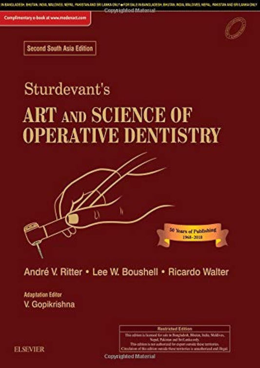 Sturdevant's Art & Science of Operative Dentistry 2nd SAE/2018