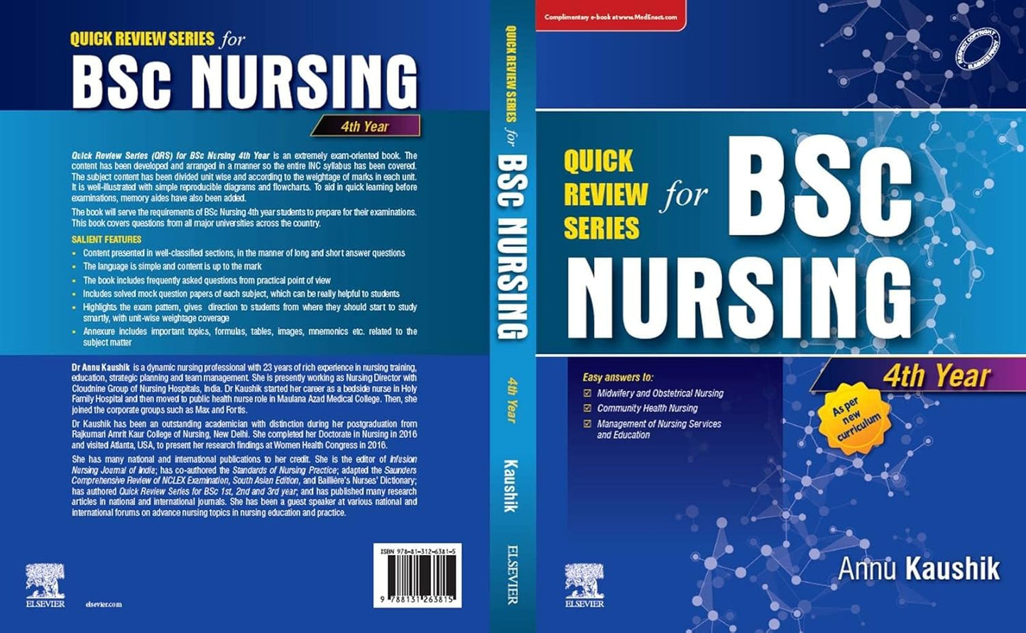 QUICK REVIEW SERIES FOR B.SC NURSING 4TH 1ST/2022 - ANNU KAUSHIK
