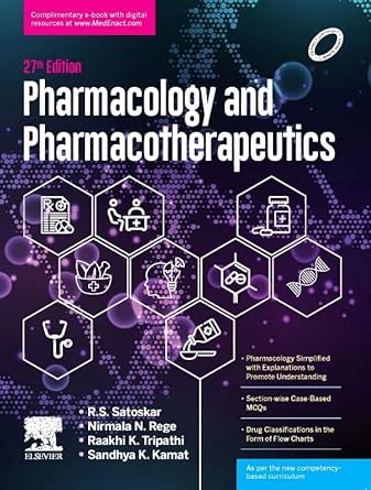 Pharmacology and pharmacotherapeutics 27th/2024