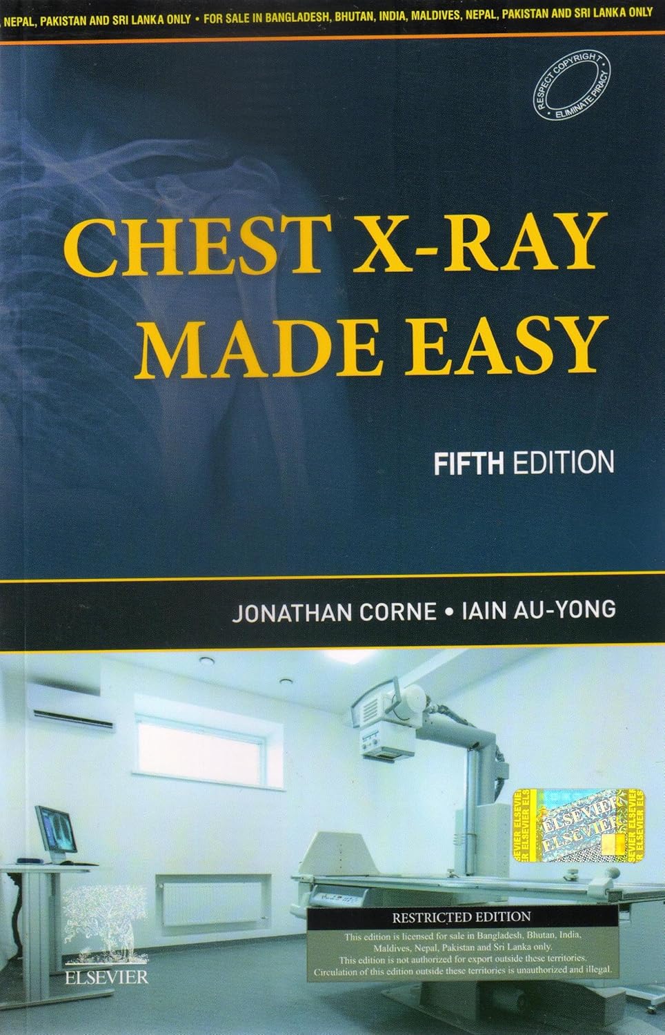 CHEST X RAY MADE EASY 5TH/2023 - JONATHAN CORNE