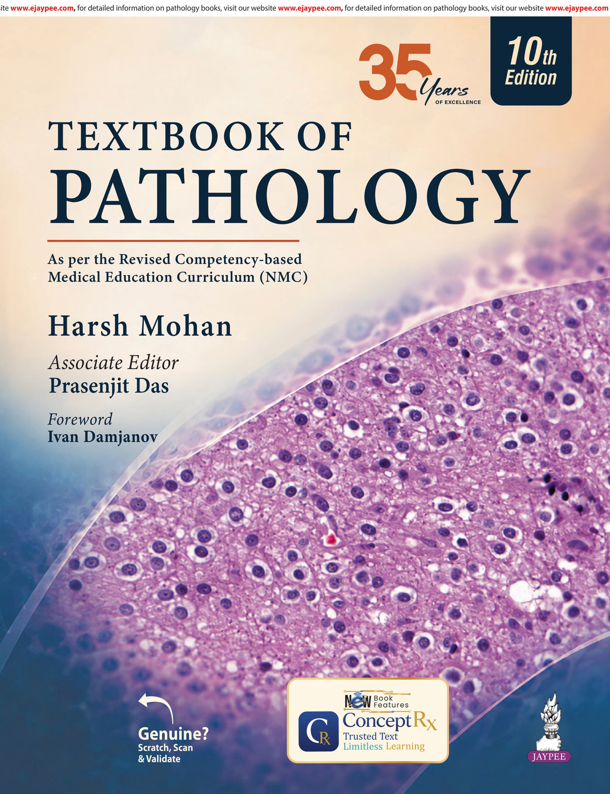 TEXTBOOK OF PATHOLOGY 10TH/2027 - HARSH MOHAN