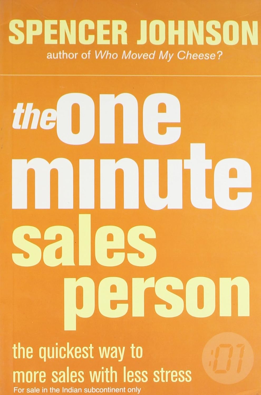 The One Minute Sales Person - SPENCER JOHNSON