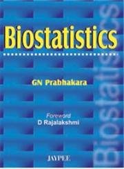 BIOSTATISTICS 1ST/2006 - GN PRABHAKARA