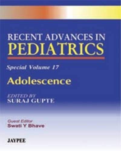 RECENT ADVANCES IN PEDIATRIC VOL 17 ADOLESCENCE