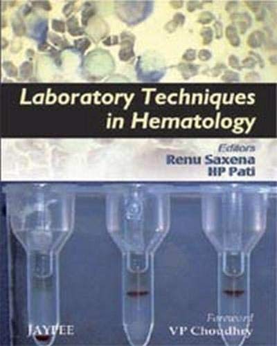 LABORATORY TECHNIQUES IN HEMATOLOGY 1ST/2008 - RENU SAXENA
