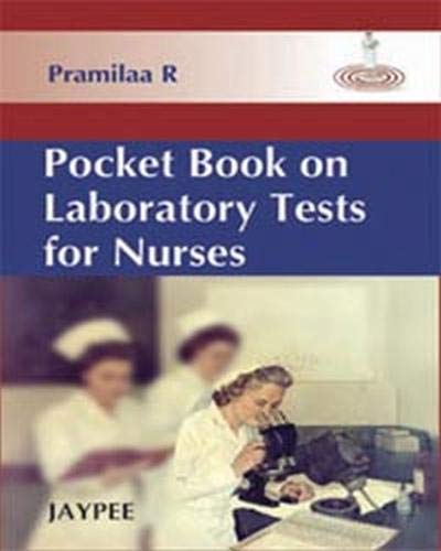 POCKET BOOK ON LABORATORY TESTS FOR NURSES 1ST/2026 - PRAMILAA R
