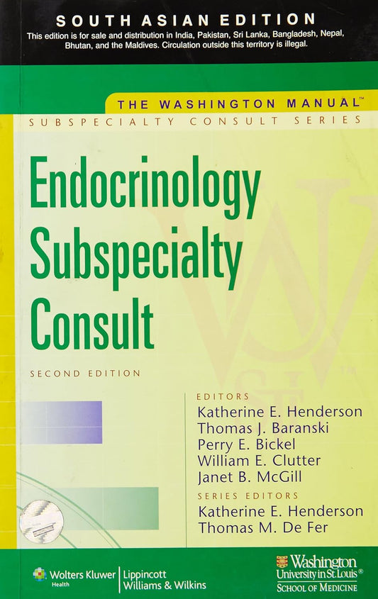 THE WASHINGTON MANUAL OF ENDOCRINOLOGY SUBSPECIALTY CONSULT 2ND/2009 - HENDERSON