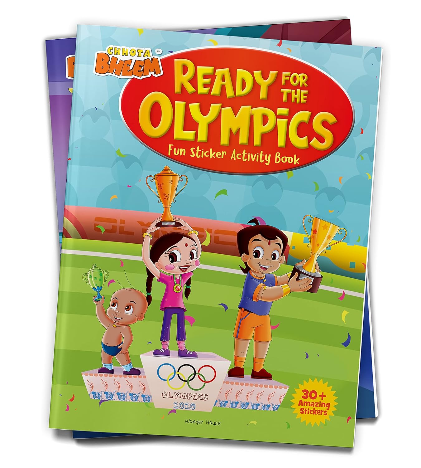 CHHOTA BHEEM - READY FOR THE OLYMPICS : FUN STICKER ACTIVITY BOOK -  BOOKS