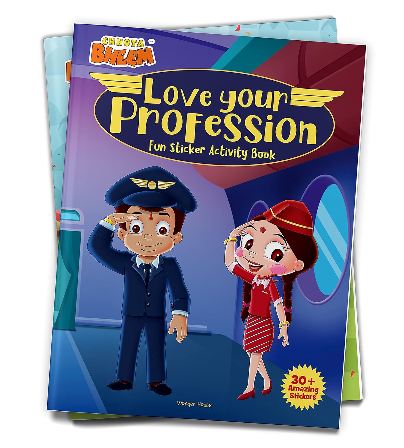 CHHOTA BHEEM - LOVE YOUR PROFESSION : FUN STICKER ACTIVITY BOOK -  BOOKS