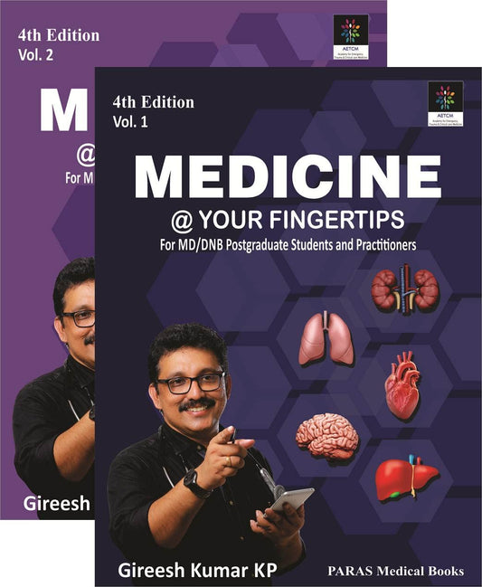 MEDICINE AT YOUR FINGERTIPS (2 VOLS) 4TH/2023 - GIREESH KUMAR