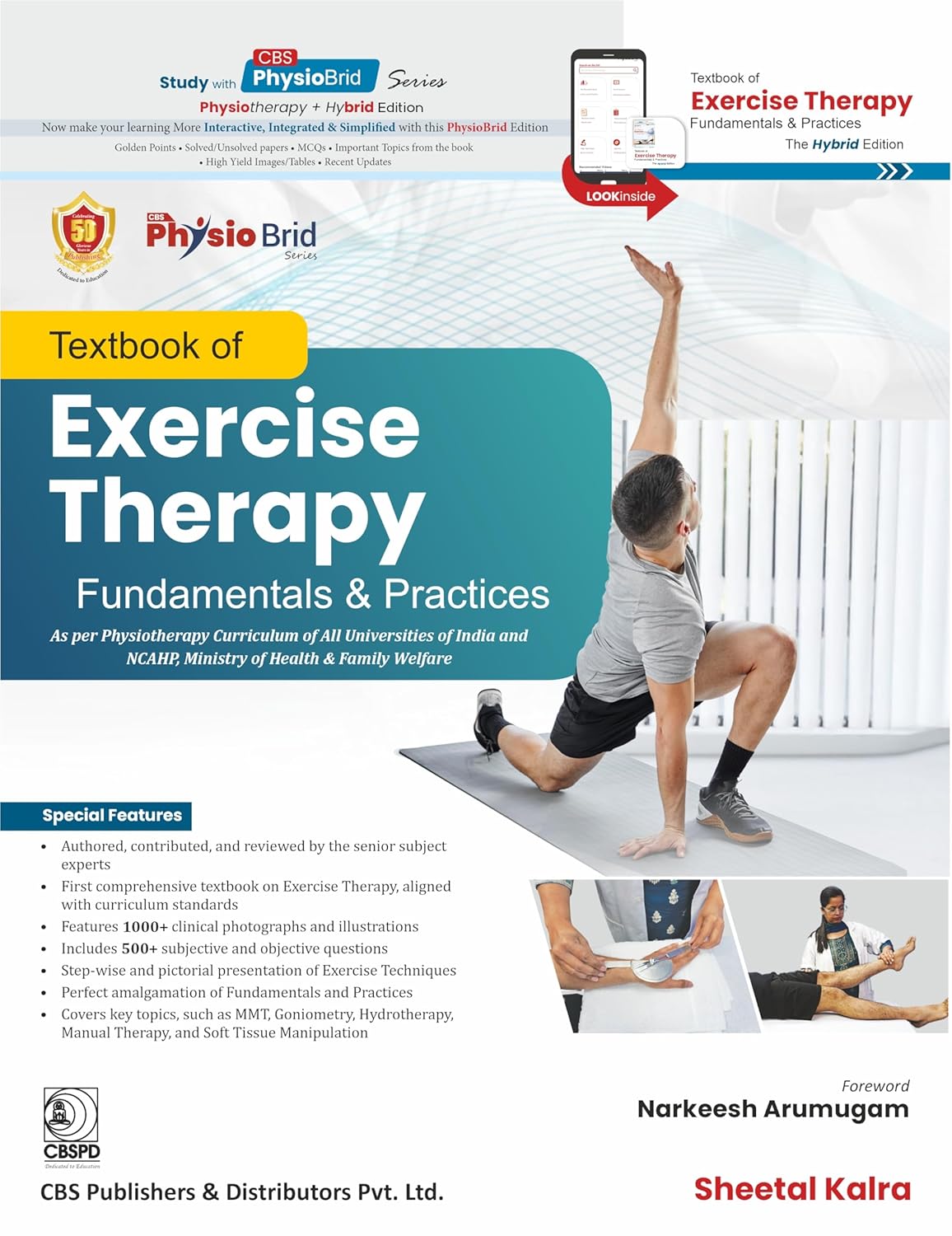 TEXTBOOK OF EXERCISE THERAPY FUNDAMENTALS AND PRACTICES 1ST/2025  -  SHEETAL KALRA