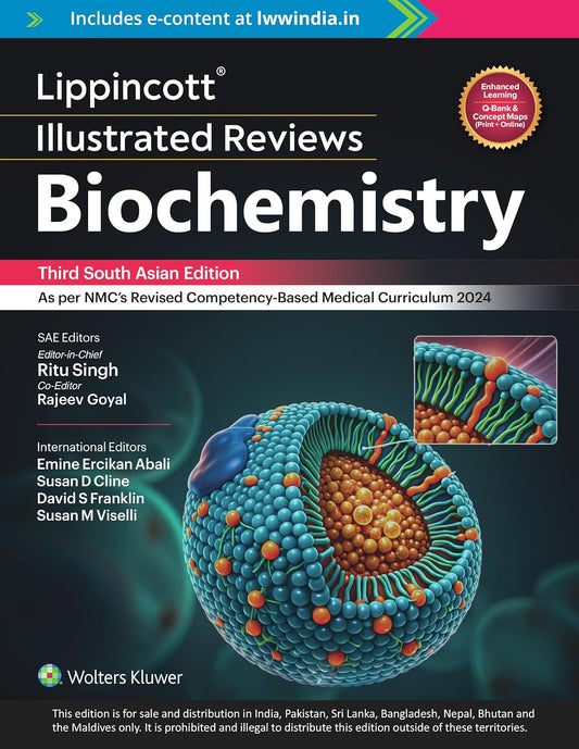 LIPPINCOTT ILLUSTRATED BIOCHEMISTRY 3SA/2026- RITU SINGH